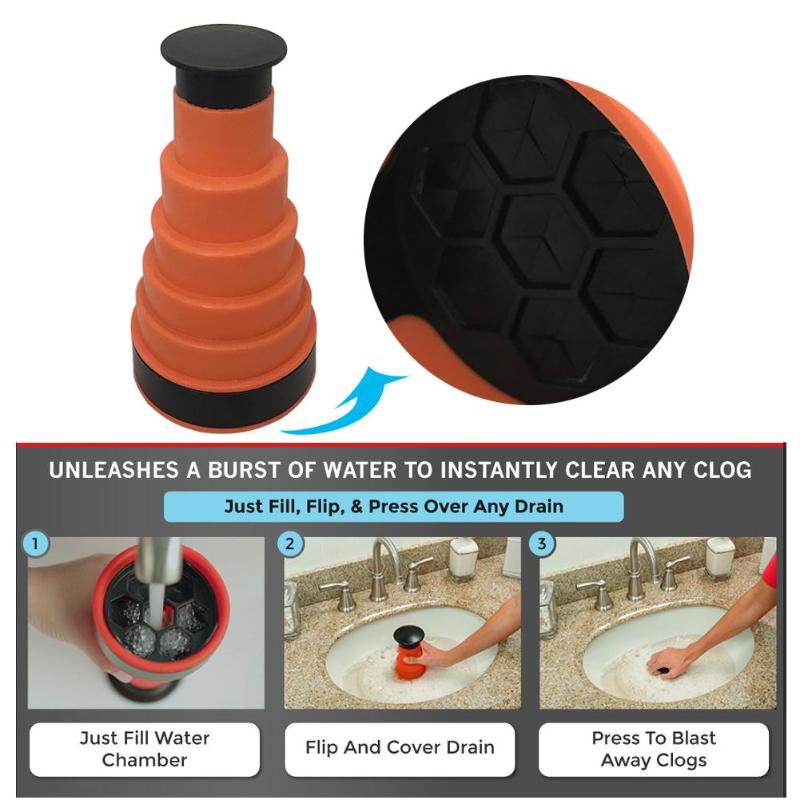 Sink Blaster Drain Unclogging Tool – ProCuv