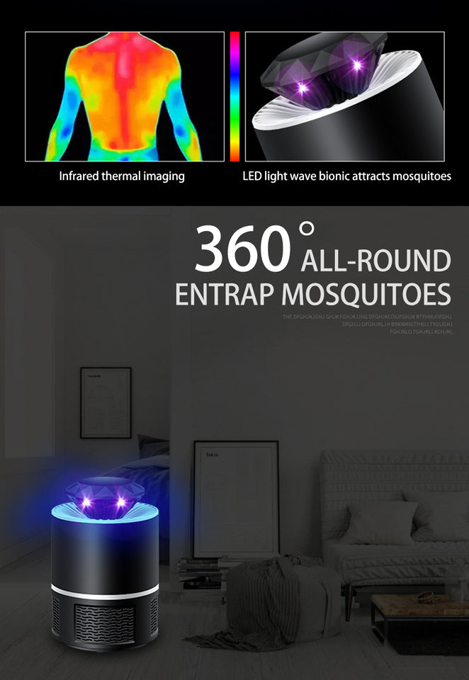 LED Mosquito killer Lamp USB Electric Shock