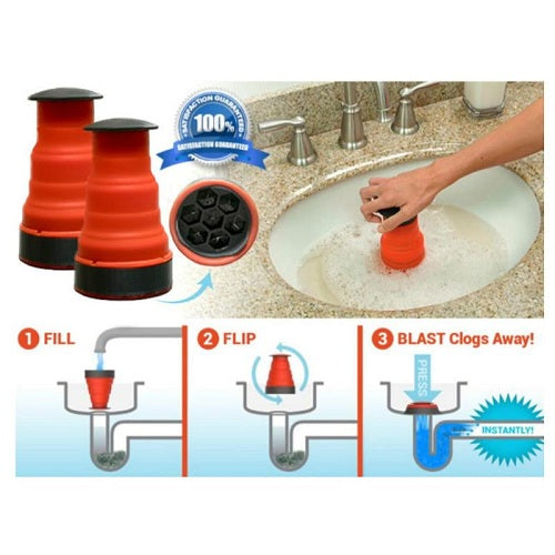 Sink Blaster Drain Unclogging Tool – ProCuv